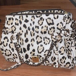 Dooney & Bourke Black Leopard Purse